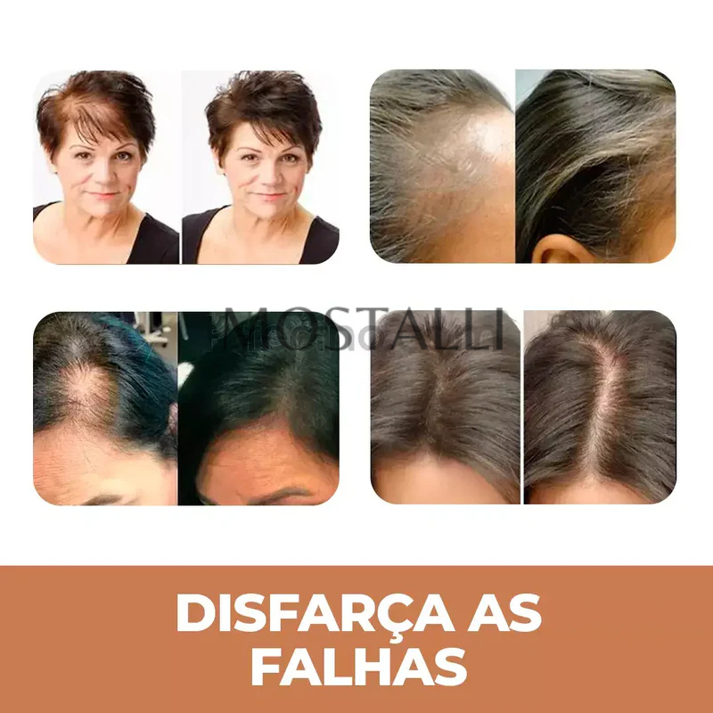 (COMPRE 1 LEVE 3) Tinta de Cabelo em Pó Mostalli - EFEITO INSTANTÂNEO