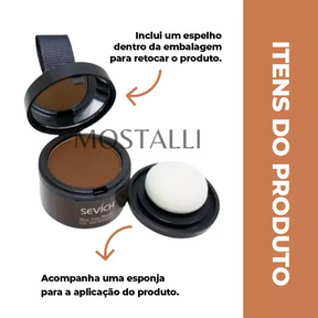 (COMPRE 1 LEVE 3) Tinta de Cabelo em Pó Mostalli - EFEITO INSTANTÂNEO